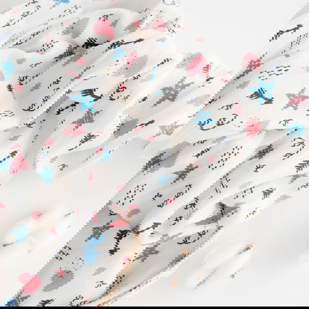 Doodle Arrows - Organic Luxury Swaddle - Tinycubs -