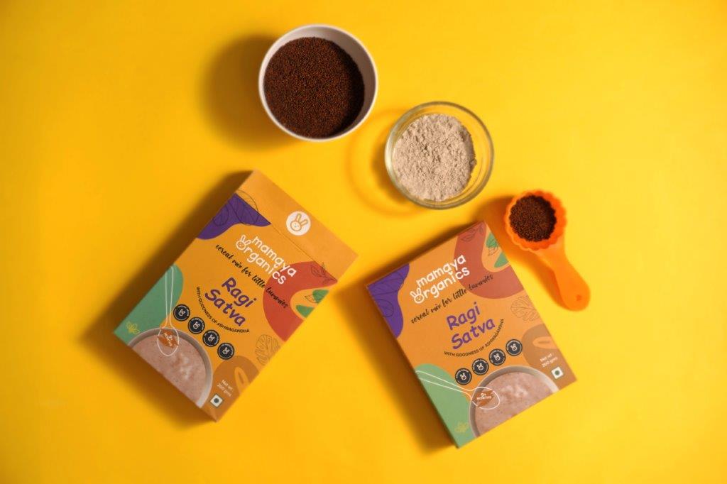 Ragi Satva with the goodness of Ashwagandha - Tinycubs -
