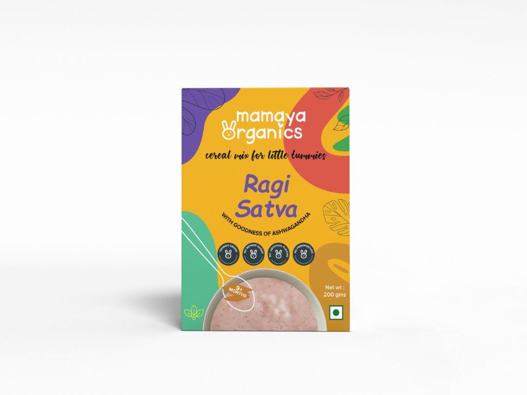 Ragi Satva with the goodness of Ashwagandha - Tinycubs -