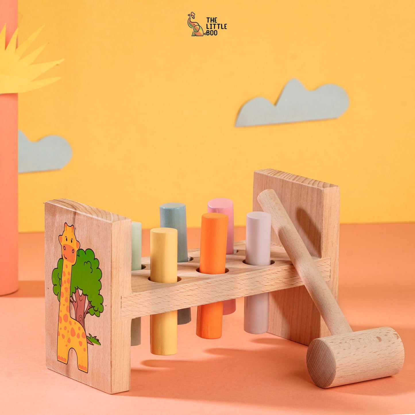 Wooden Hammer Bench - Tinycubs -