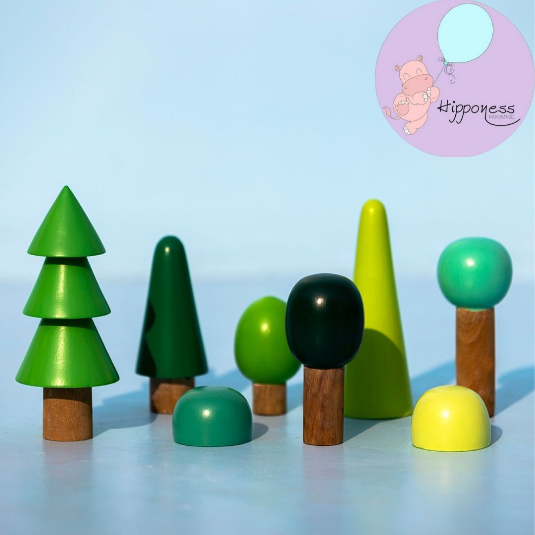 Wooden Tree Set - Tinycubs -