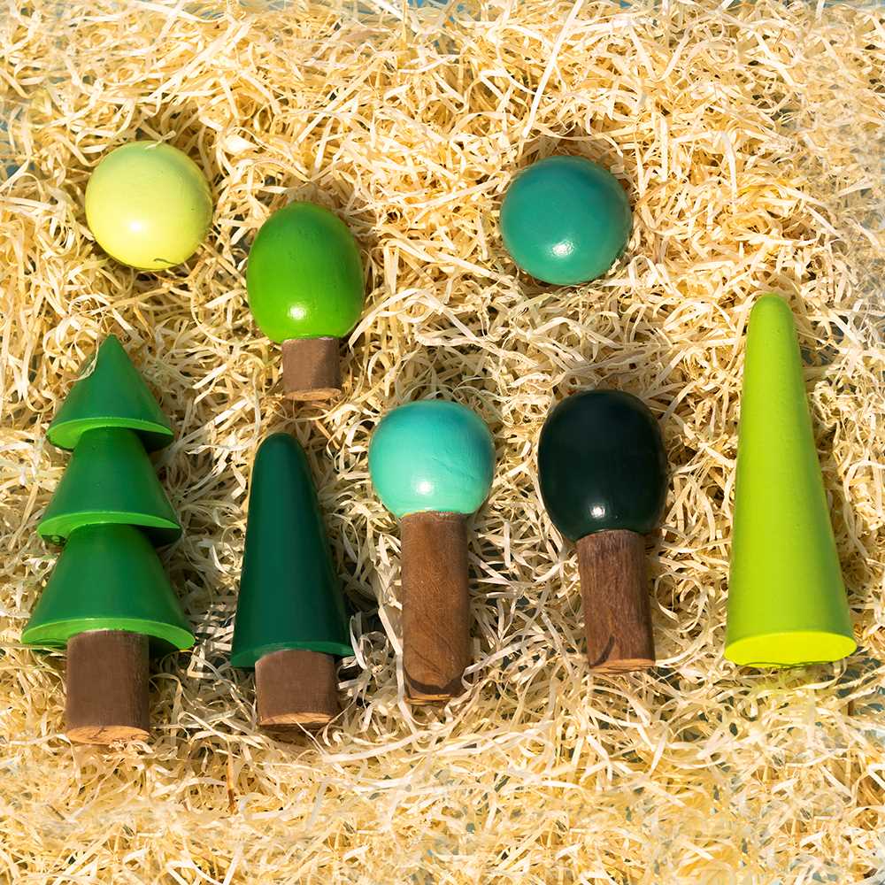 Wooden Tree Set - Tinycubs -