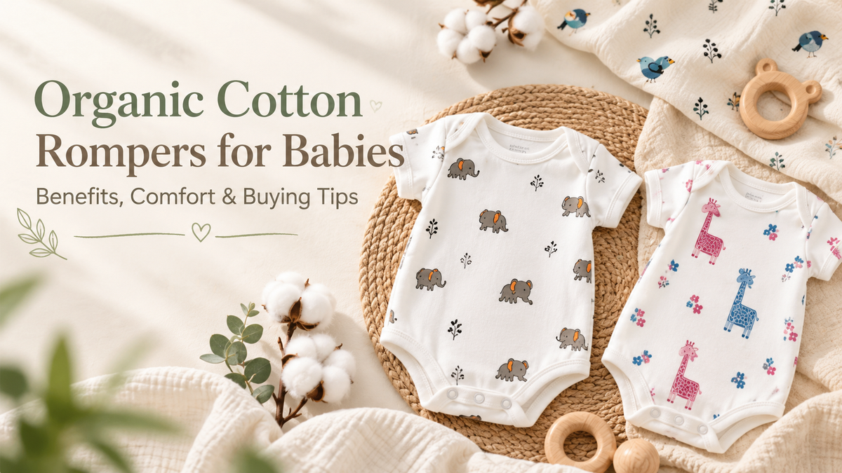 Organic Cotton Rompers for Babies: Benefits & Tips