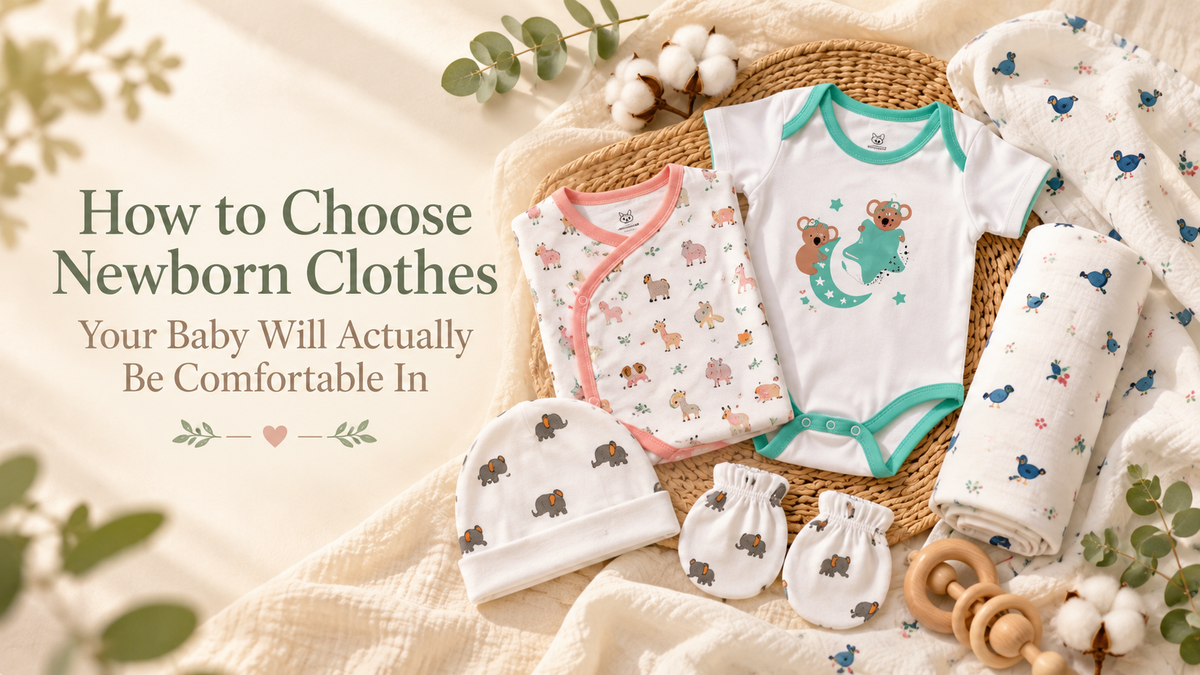 How to Choose Comfortable Newborn Clothes