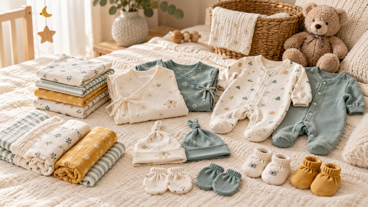 Newborn Baby Clothes: What You Really Need