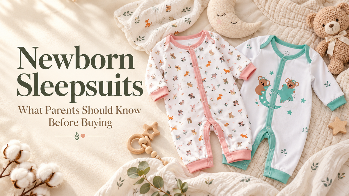 Newborn Sleepsuits: What Parents Should Know