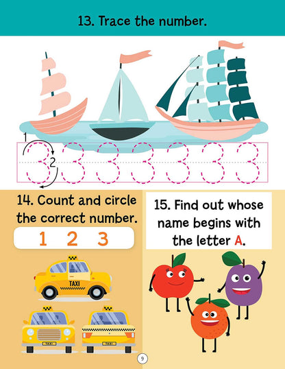 201 Activity Book Age 3+ - Tinycubs - 