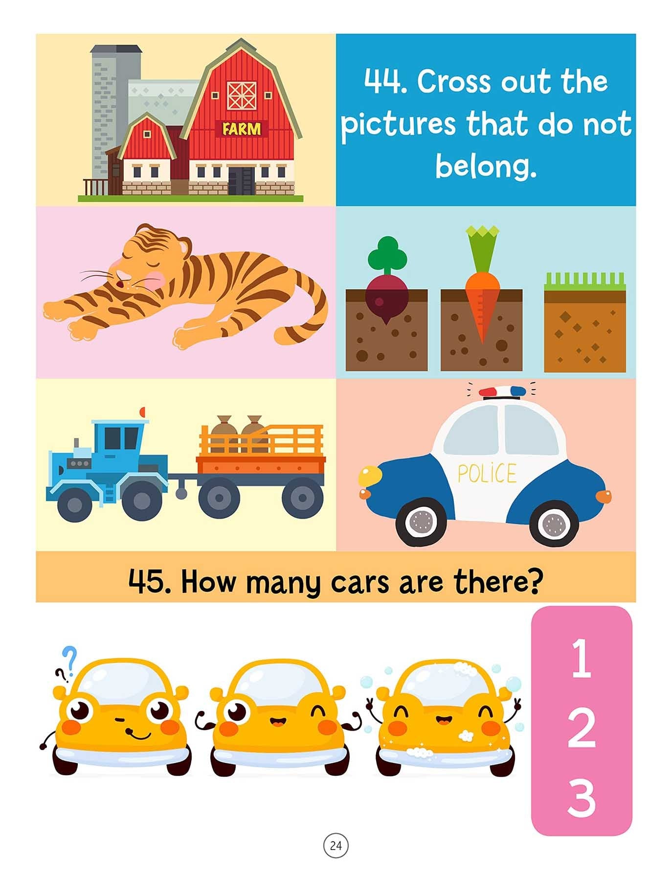 201 Activity Book Age 3+ - Tinycubs - 