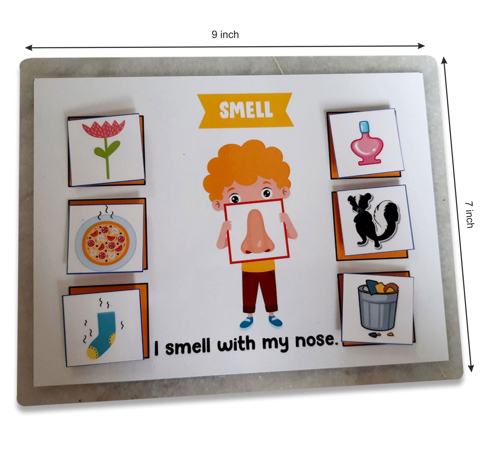5 Senses sorting Activity Games - Tinycubs - 