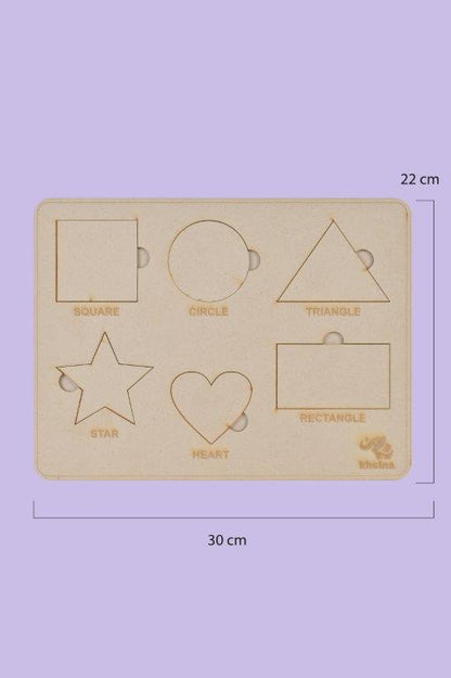 6 little shapes puzzle - Tinycubs - 