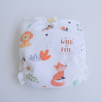 All Colours - Doodle Dry Nappies (Set of 5) - Tinycubs - 