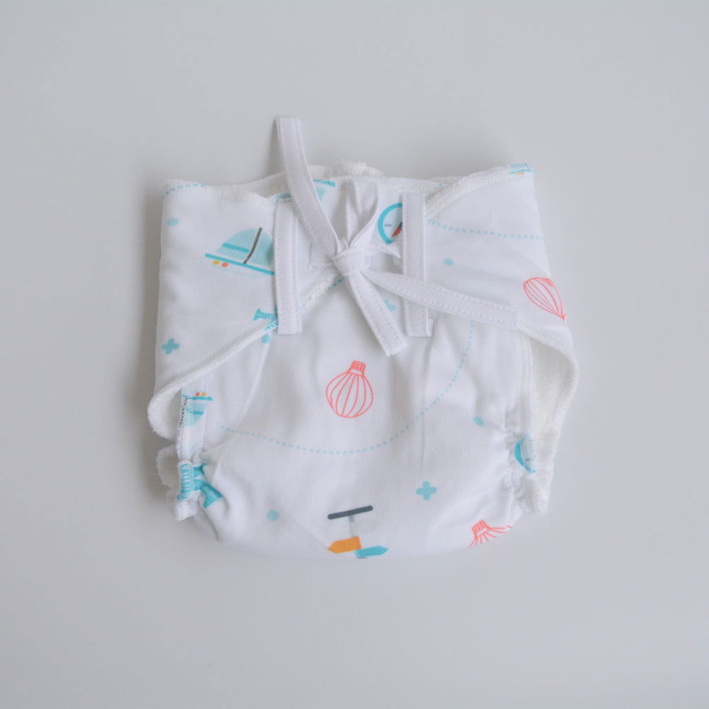 All Colours - Doodle Dry Nappies (Set of 5) - Tinycubs - 