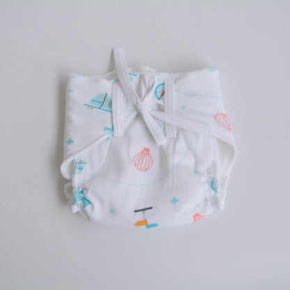 All Colours - Doodle Dry Nappies (Set of 5) - Tinycubs - 