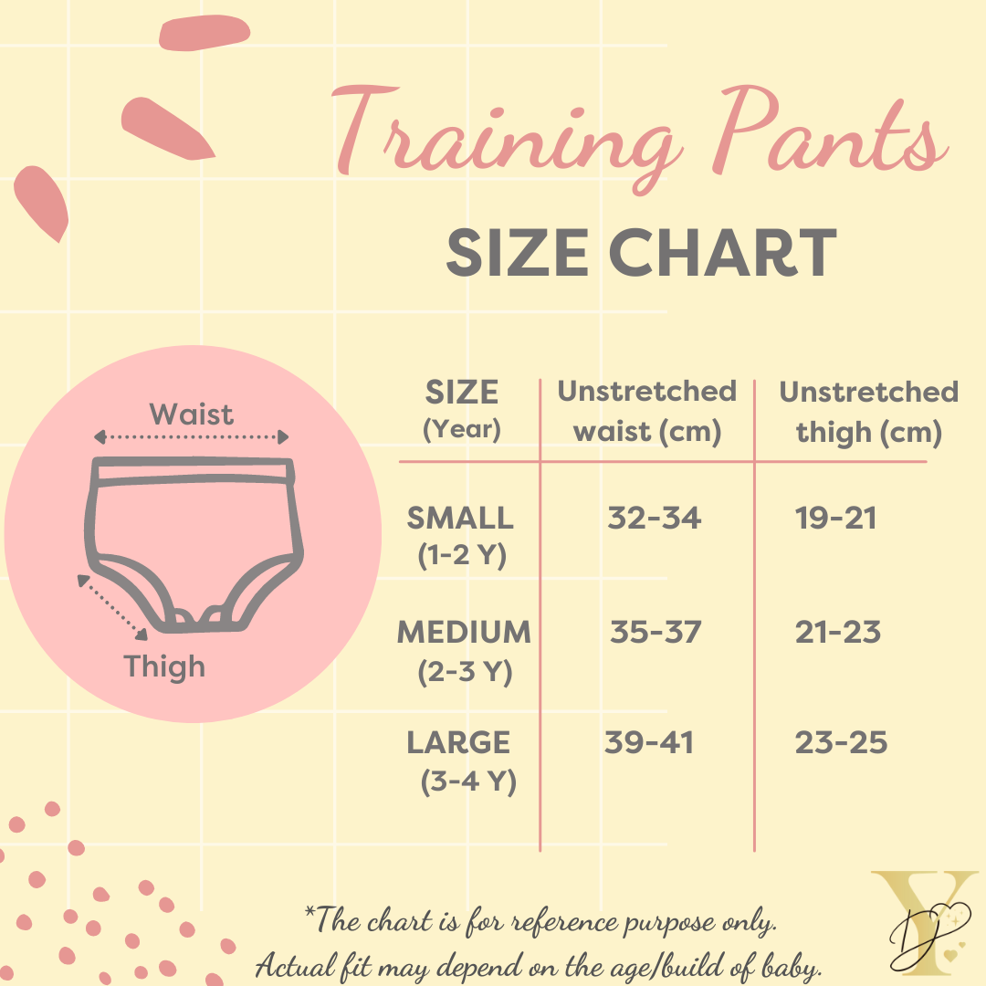 All Colours (Set of 9) Pull-up Toddler Training Pants - Tinycubs - 