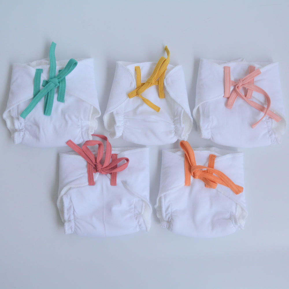 All Hearts Basket - Everyday Essentials Nappy & Vest (Set of 10) - Tinycubs - 