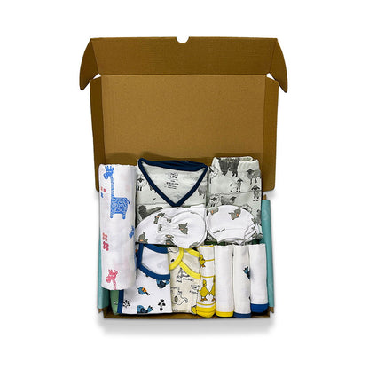 All in One Newborn Baby Gift Set | Pack of 13 - Tinycubs - 
