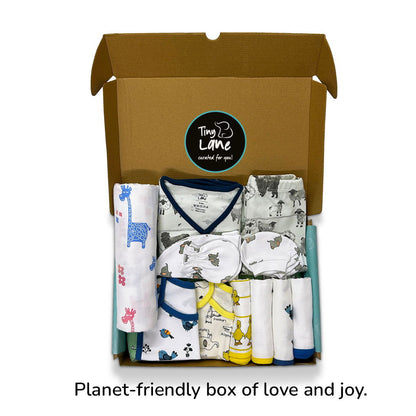 All in One Newborn Baby Gift Set | Pack of 13 - Tinycubs - 