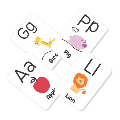Alphabet Flashcards with activity - Tinycubs - 