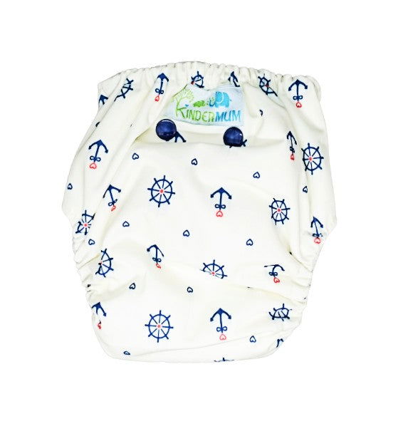 Anchor-Nano AIO Cloth Diaper with 2 organic cloth inserts - Tinycubs - 