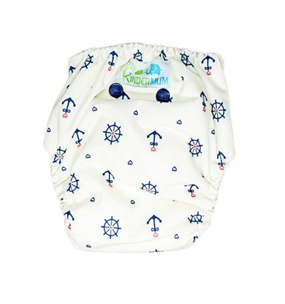 Anchor-Nano AIO Cloth Diaper with 2 organic cloth inserts - Tinycubs - 
