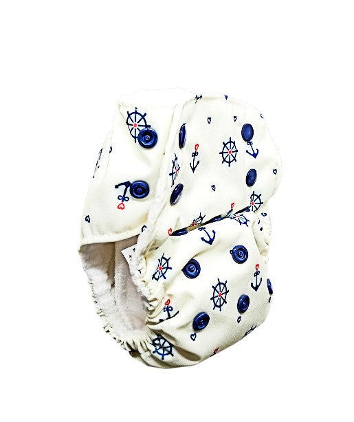Anchor-Nano Pro AIO Cloth Diaper (with 2 organic inserts and power booster) - Tinycubs - 