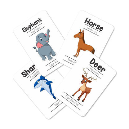 Animals Flash Cards - Pack of 24 - Tinycubs - 