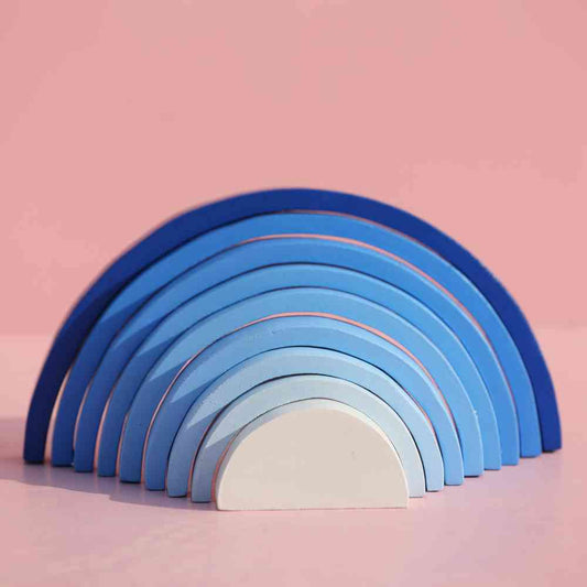Arch Shaped Stacker(9 Pieces) - Tinycubs - 