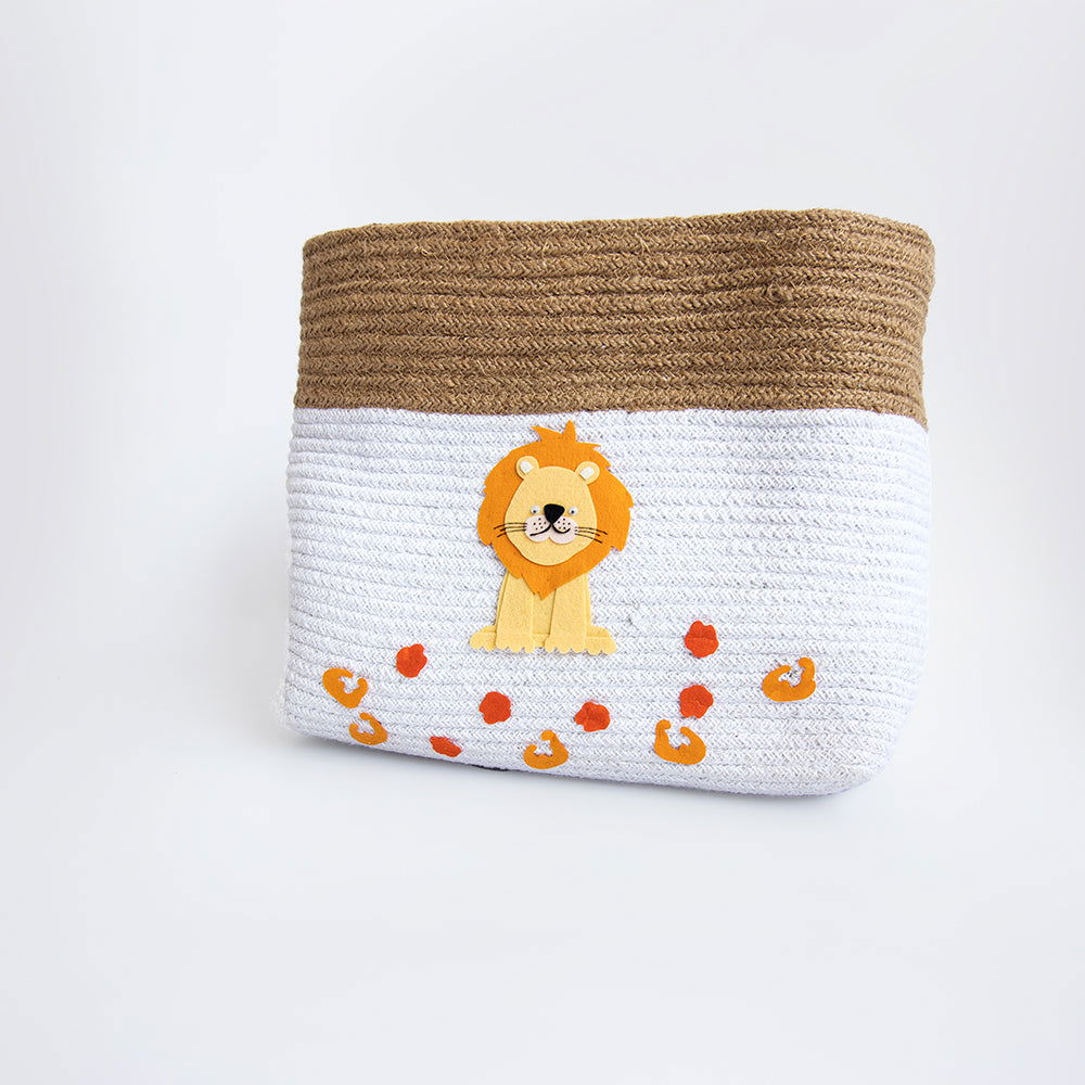 Baby Animals- Cotton Rope Basket - Tinycubs - 