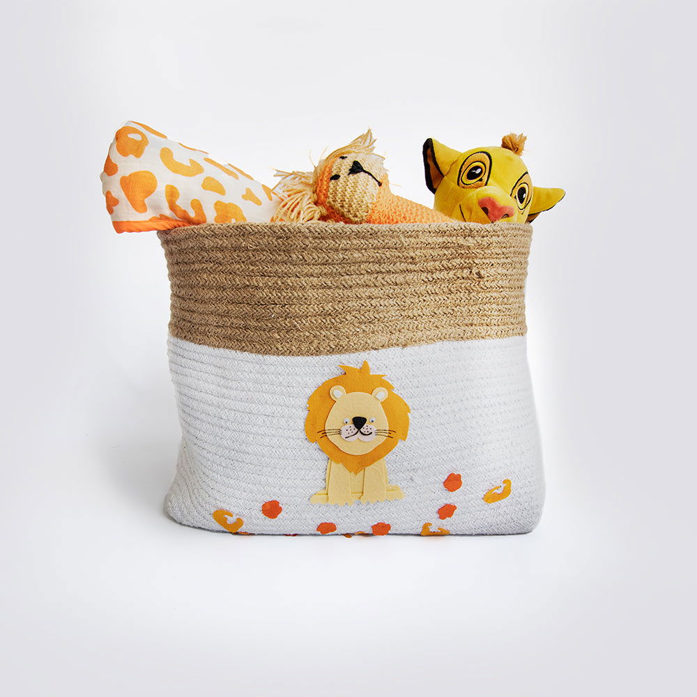 Baby Animals- Cotton Rope Basket - Tinycubs - 
