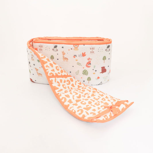 Baby Animals- Quilted Cot Bumper - Tinycubs - 