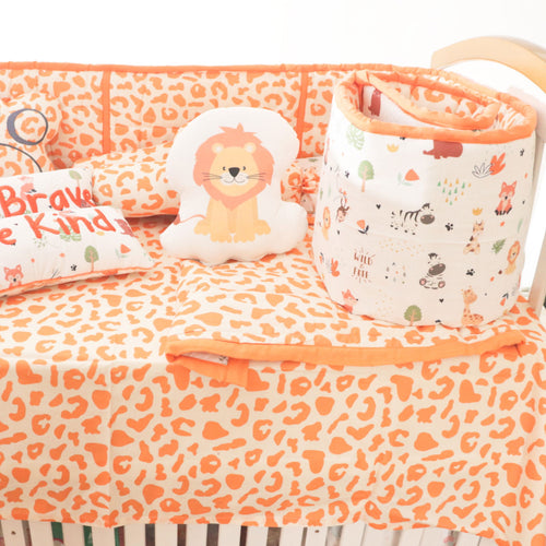 Baby Animals- Quilted Cot Bumper - Tinycubs - 