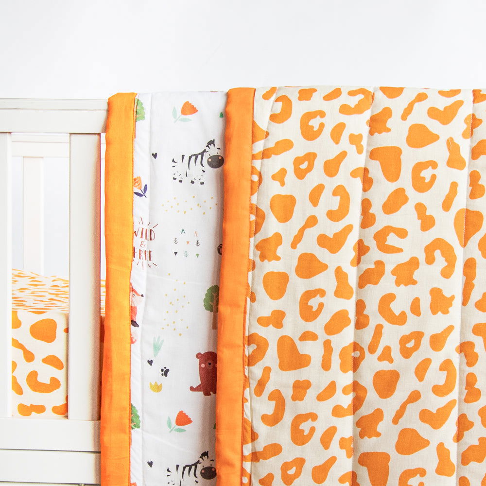 Baby Animals- Reversible Comfort Quilt - Tinycubs - 