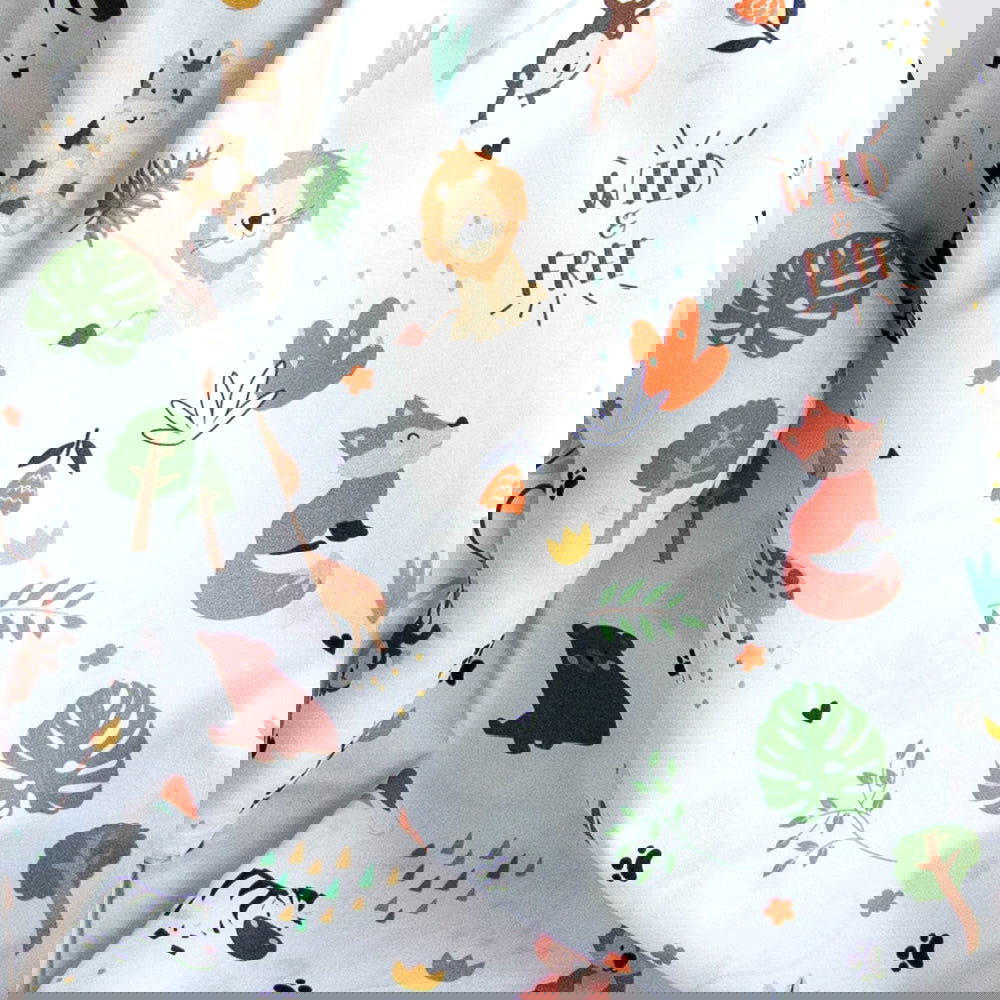 Baby Animals - Cot Bedsheet Set (Fitted) - Tinycubs - 