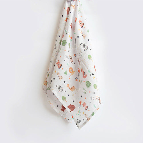 Baby Animals - Organic Luxury Swaddle - Tinycubs - 