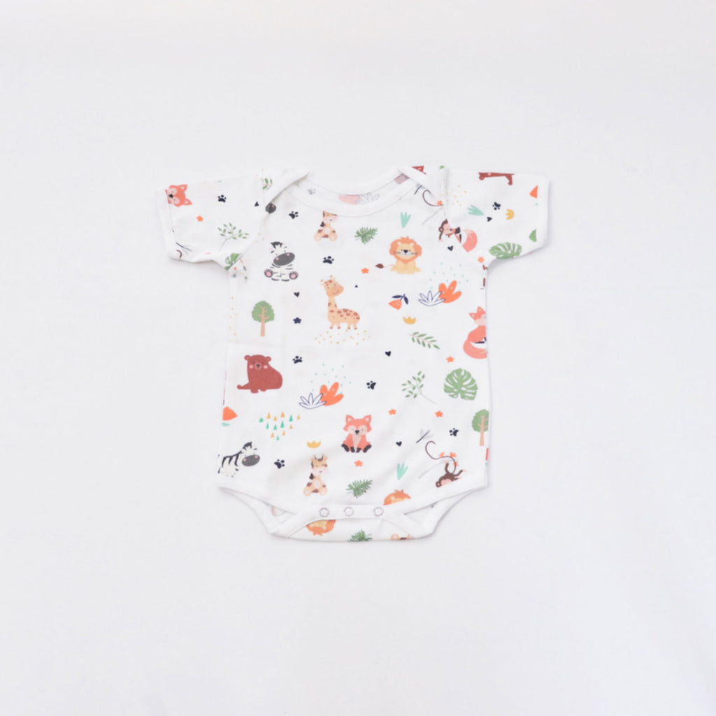 Baby Animals Bodysuits - Set of 2 - Tinycubs - 