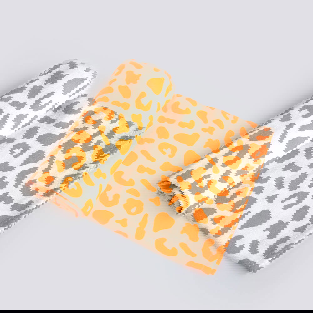 Baby Animals, Wild & Free - Organic Luxury Swaddles Set - Tinycubs - 