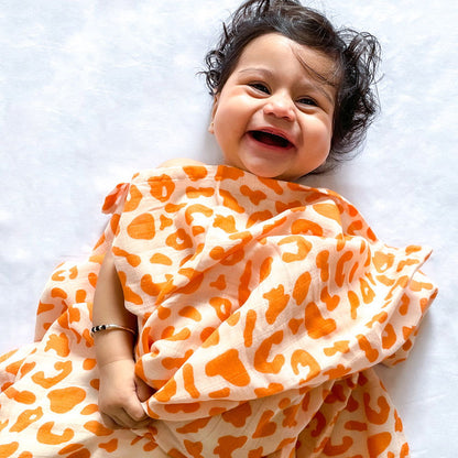 Baby Animals, Wild & Free - Organic Luxury Swaddles Set - Tinycubs - 