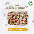 Baby Doodle - Nano all-in-one trim cloth diapers - Tinycubs - 