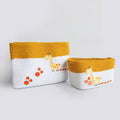 Baby Giraffe - Cotton Rope Baskets (Set Of 2) - Tinycubs - 