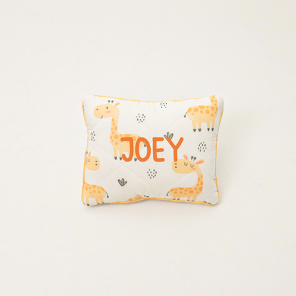 Baby Giraffe - Quilted Pillow - Tinycubs - 