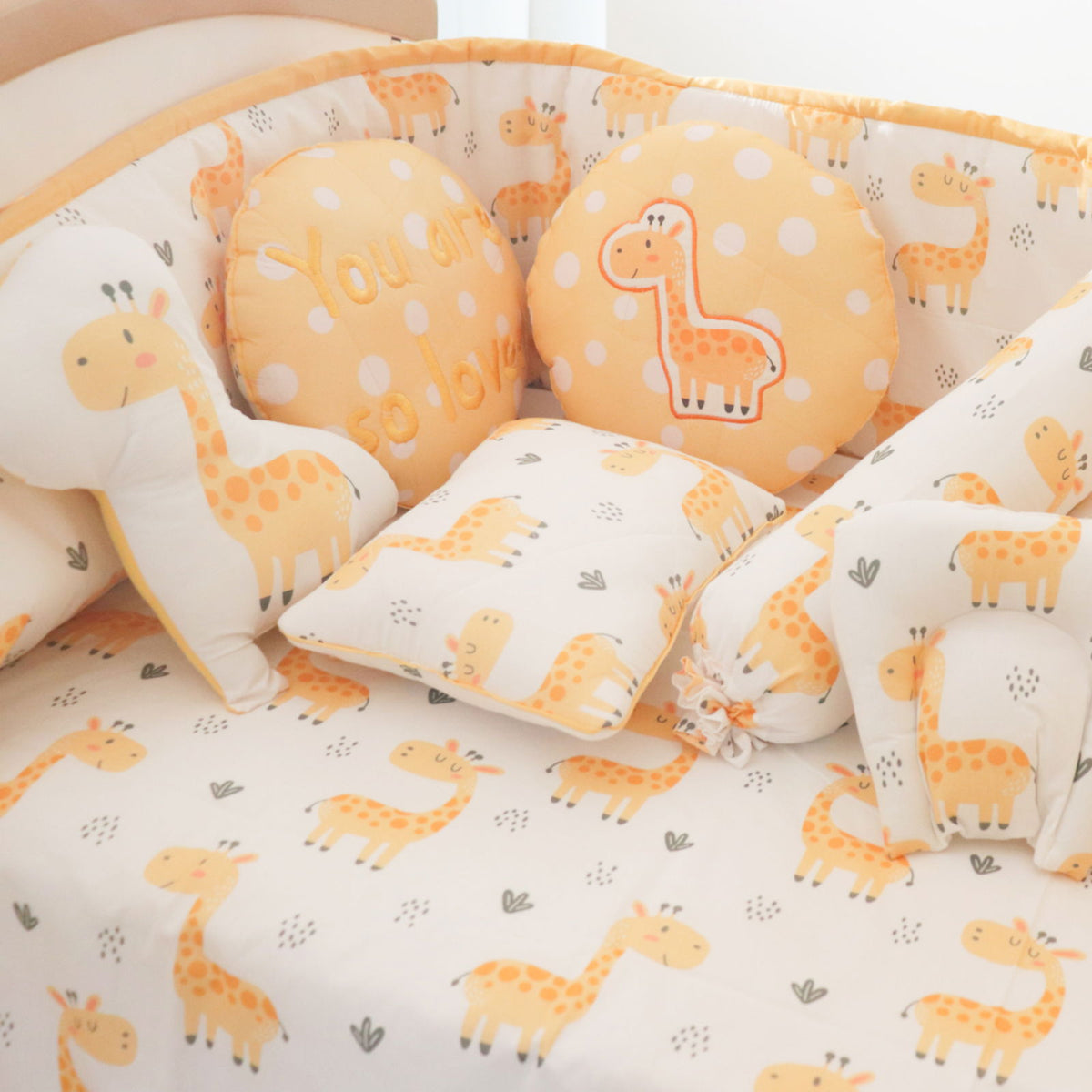 Baby Giraffe - Throw Cushion - Tinycubs - 