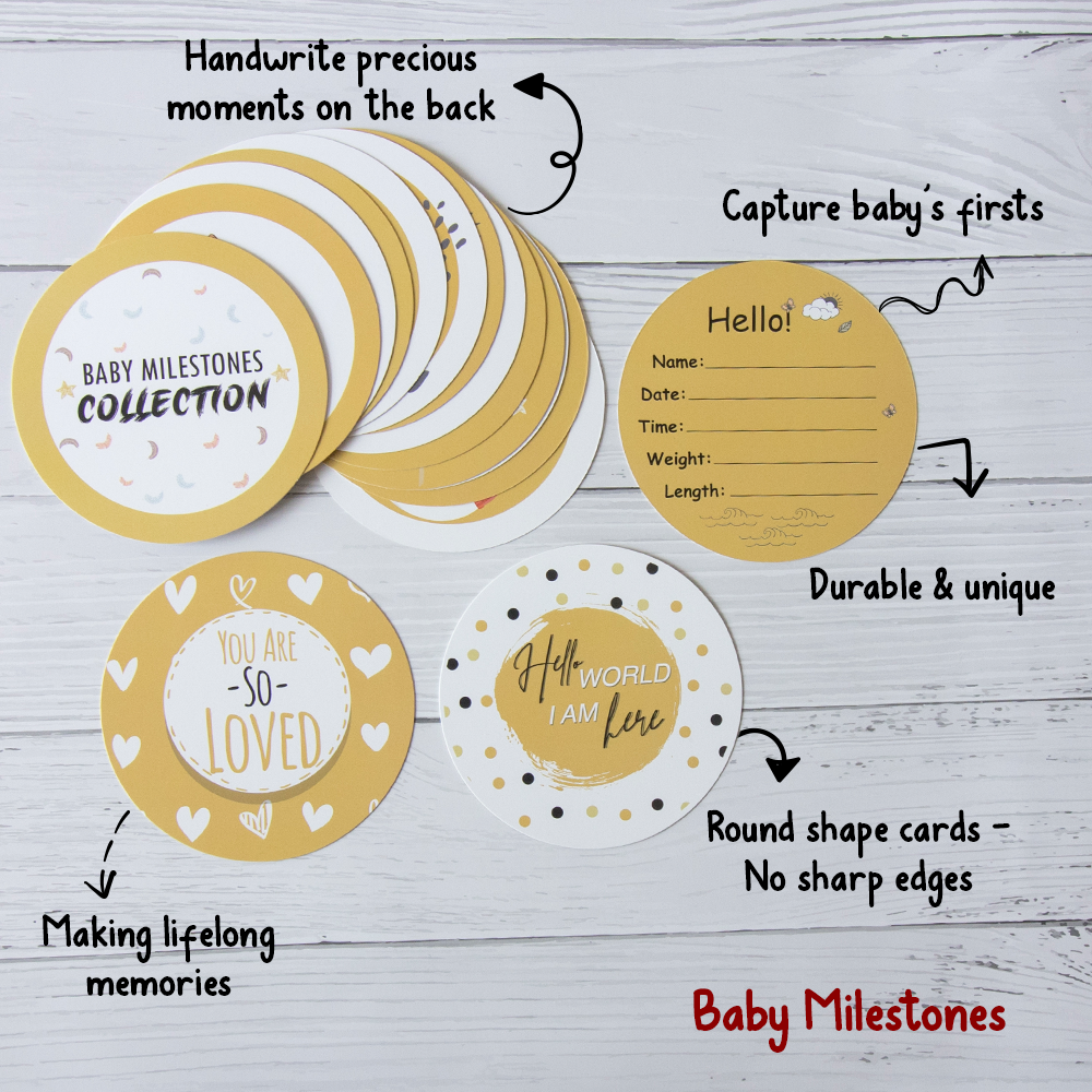 Baby Milestones Collection - Tinycubs - 