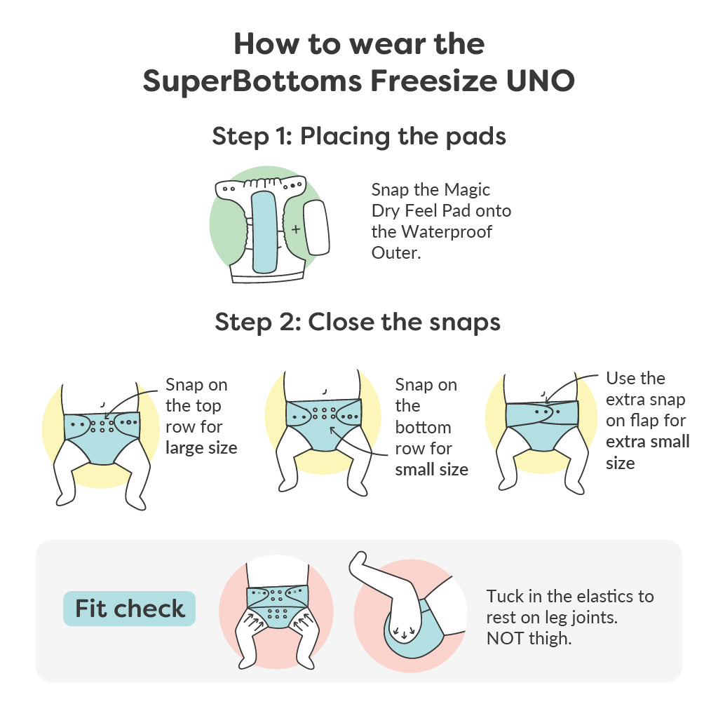 Baby Talk Freesize UNO - Tinycubs - 