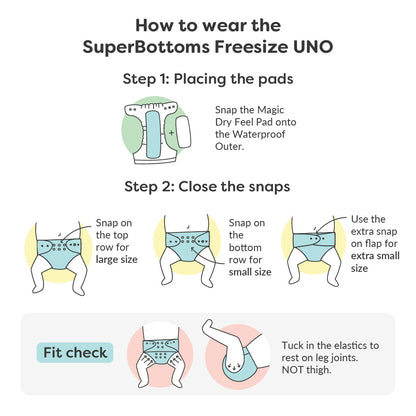 Baby Talk Freesize UNO - Tinycubs - 