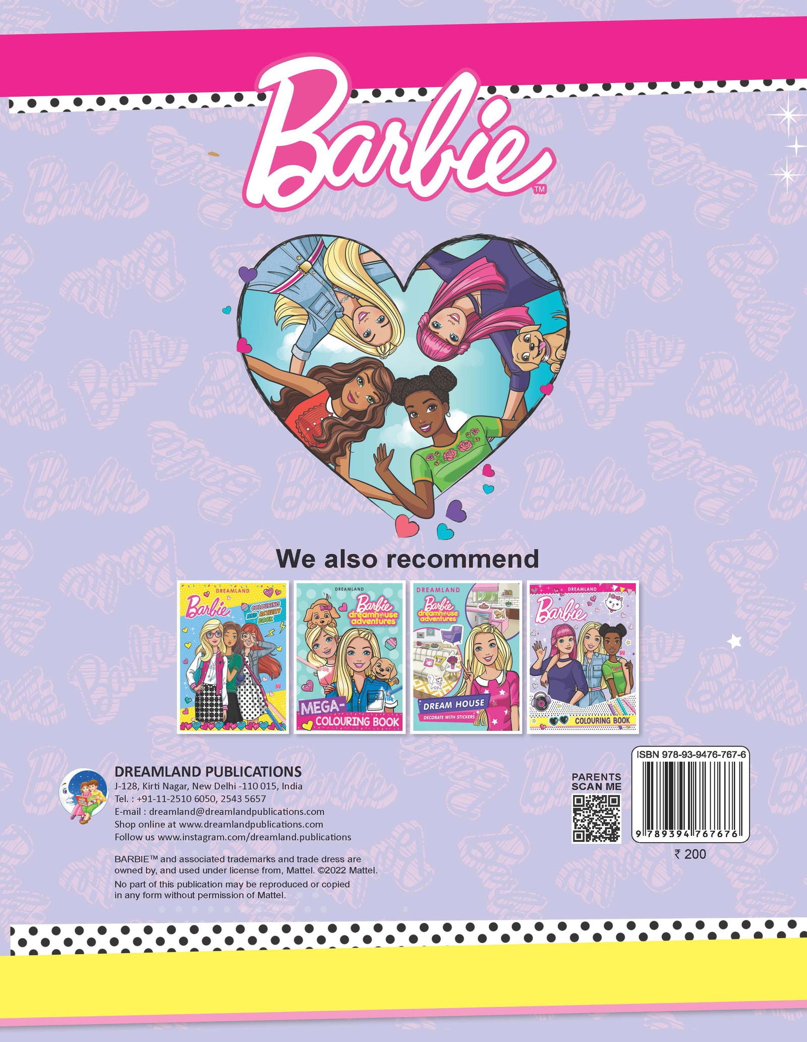 Barbie Colouring Book - Tinycubs - 