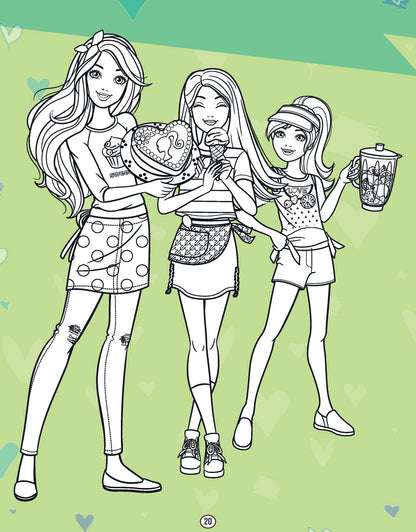 Barbie Colouring Book - Tinycubs - 