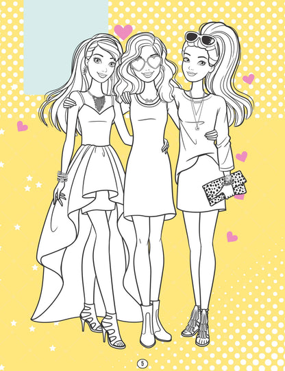 Barbie Colouring Book - Tinycubs - 