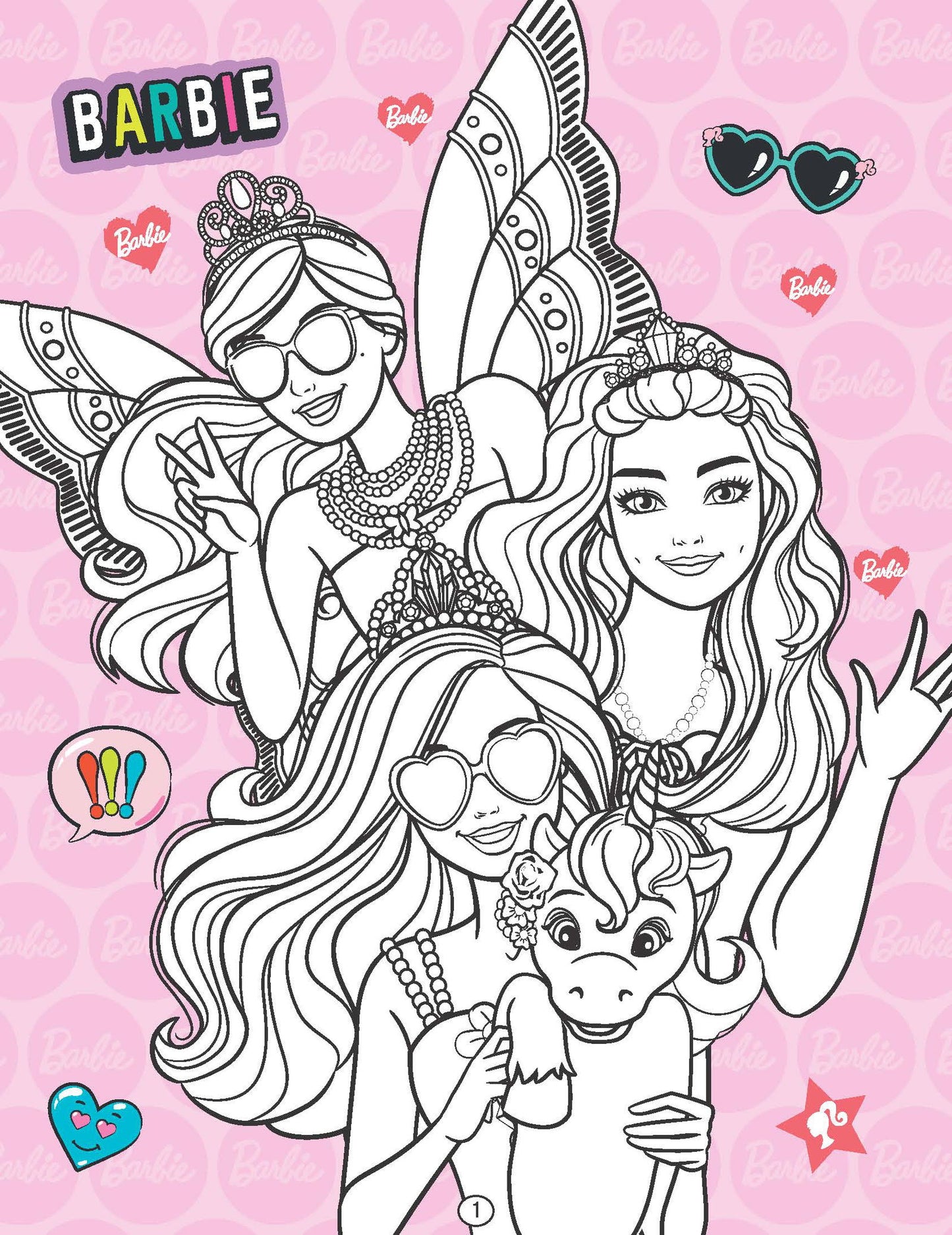 Barbie Colouring Book - Tinycubs - 