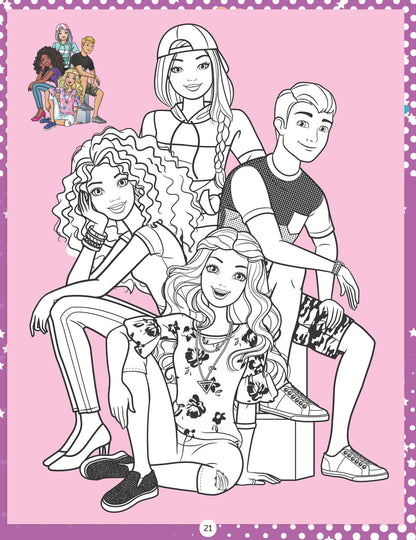 Barbie Copy Colouring Book – Tinycubs