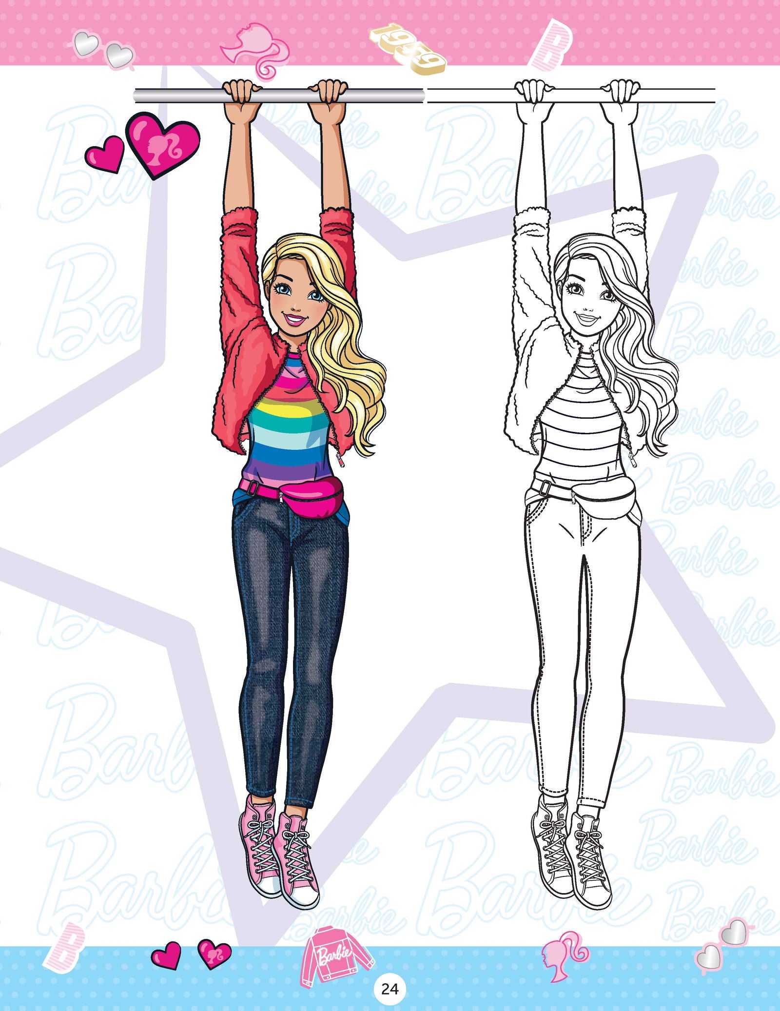 Barbie Copy Colouring Book - Tinycubs - 